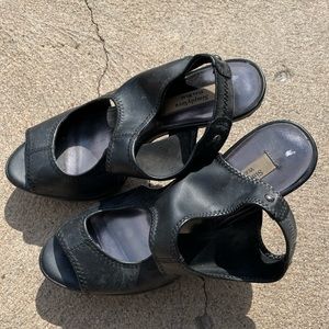 Vera Wang strappy heels